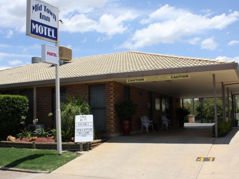 Mid Town Inn Narrabri Zewnętrze zdjęcie