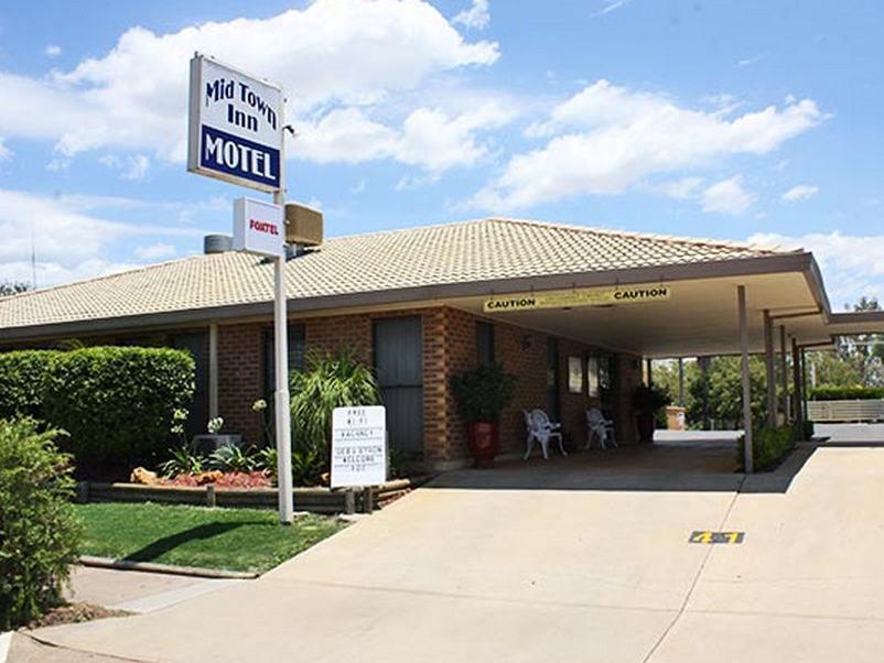 Mid Town Inn Narrabri Zewnętrze zdjęcie